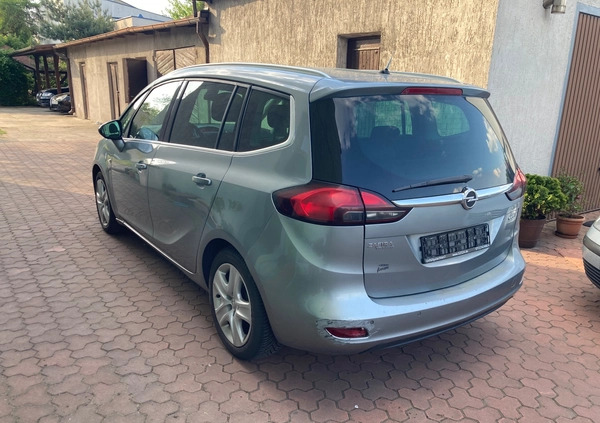 Opel Zafira cena 24900 przebieg: 200000, rok produkcji 2012 z Dąbrowa Tarnowska małe 154